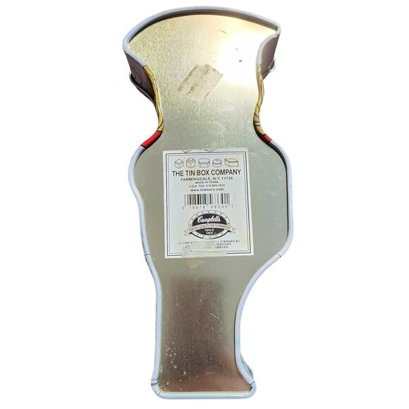 Vintage Campbell's Soup 1998 Chef Shaped Tin Box - Picture 3 of 6